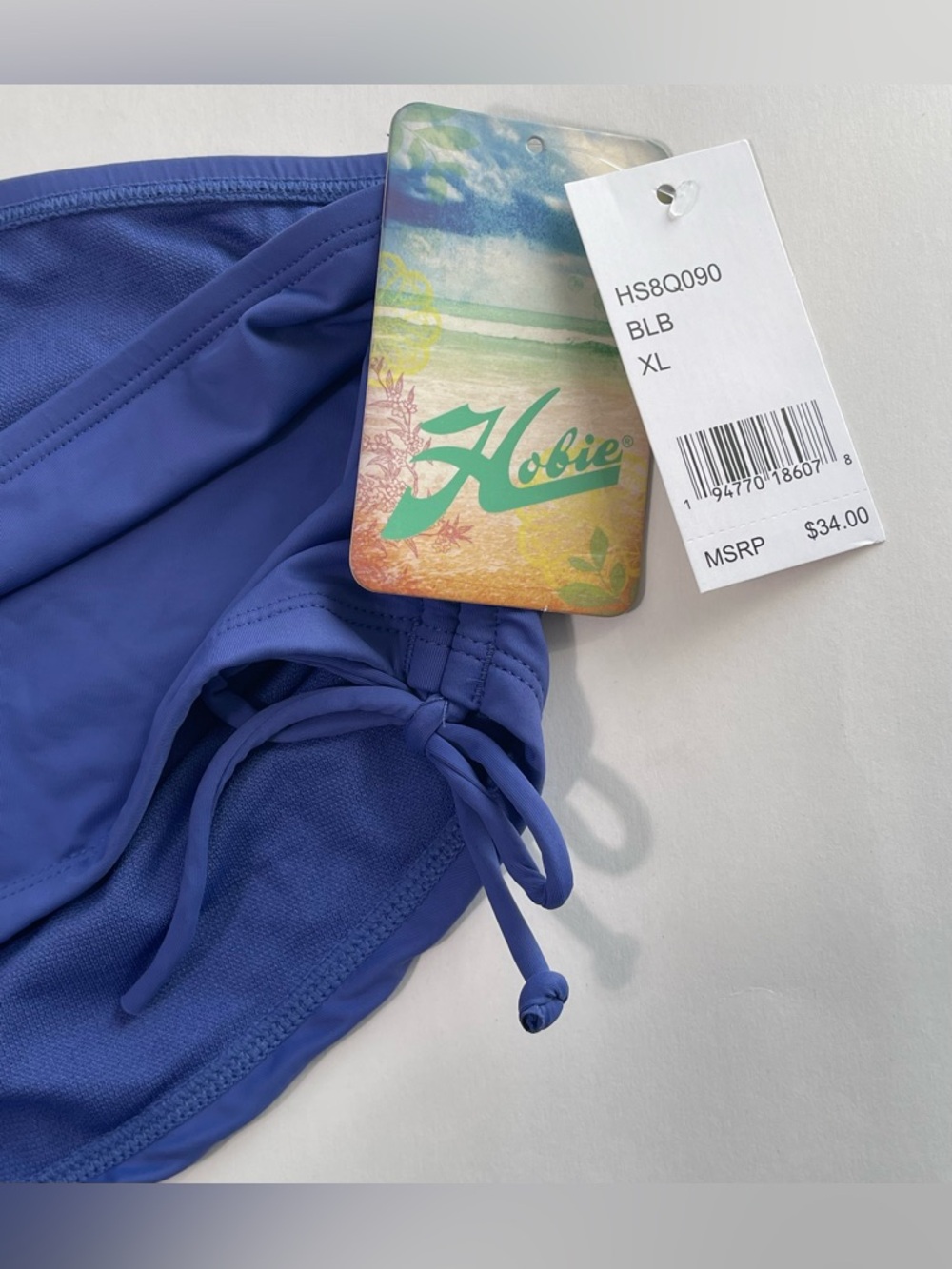 BUNDLE Hobie Women's Swim Boyshorts in BLUE AND ORANGE Size XL NWT - Picture 2 of 14
